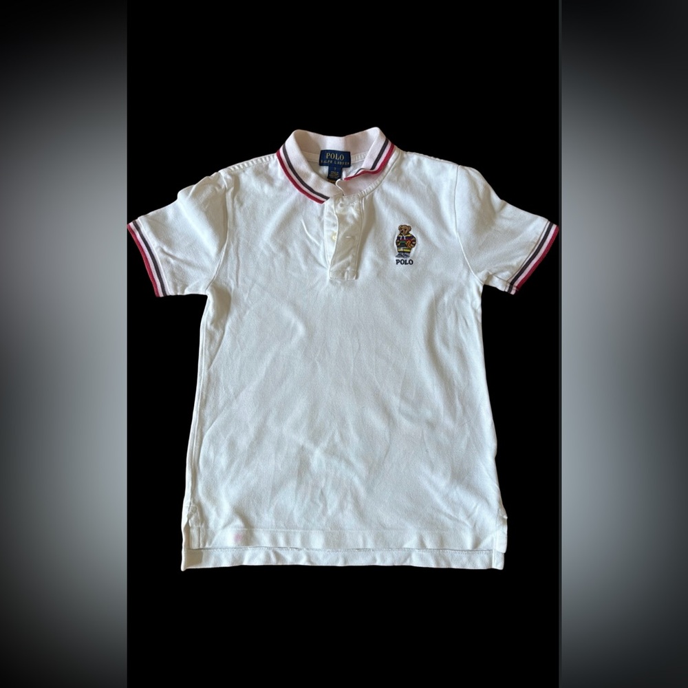Polo Ralph Lauren White Polo Shirt